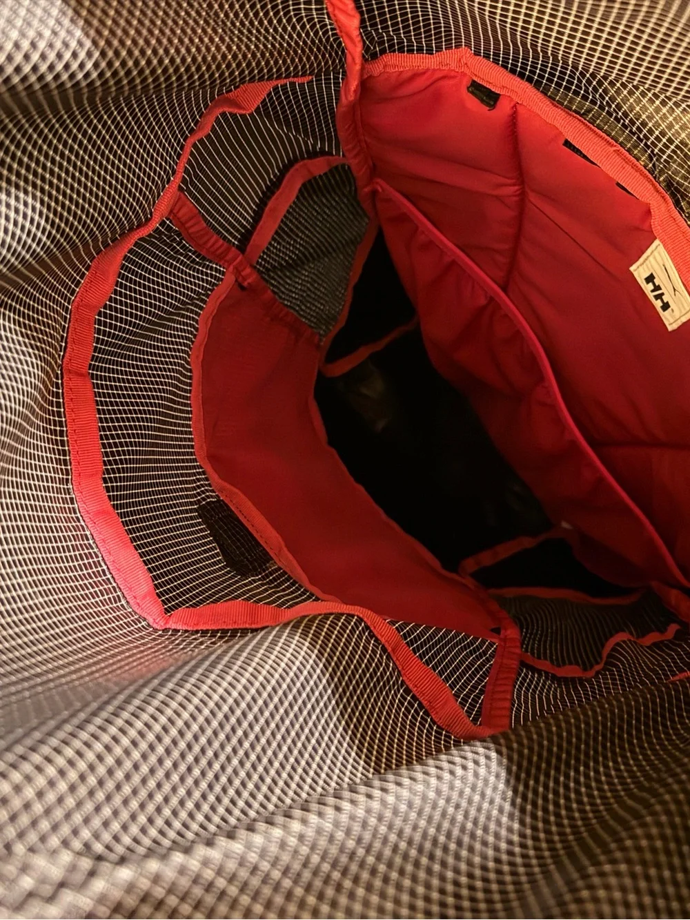 Helly Hansen X Puma Gray and Yellow Roll-Top Backpack with Puma Logo